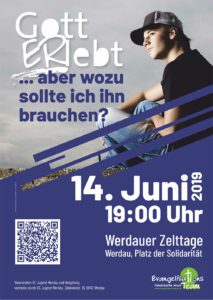 Jugendabend Zelttage Gott ERlebt Werdau 2019